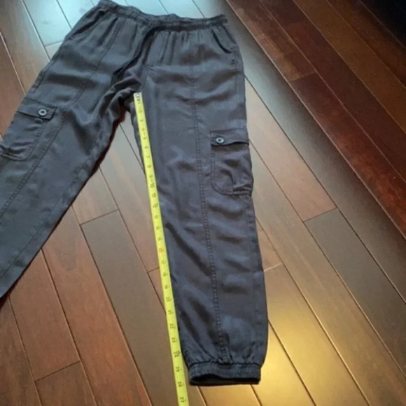 Velvet Heart Black Tencel Jogger Style Baggy Cargo Pants Size XS - Picture 14 of 16